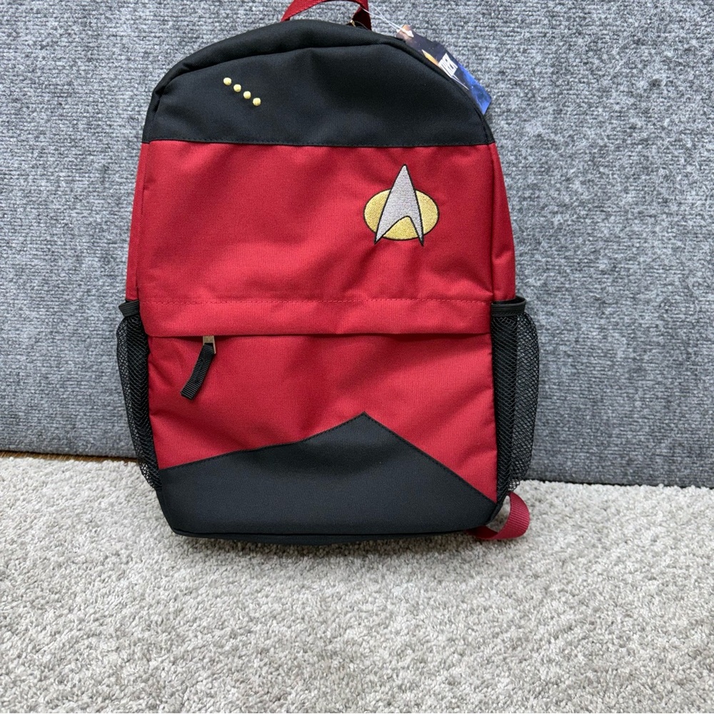 Pjammy Star Trek Bookbag bag red black